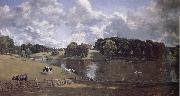 John Constable, View of the grounds of Wivenhoe Park,Essex
